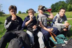 Piesza wycieczka klasy III na Mysią Wyspę