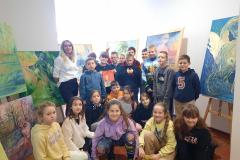 Warsztaty w Galerii Monali Art w Szczecinku.